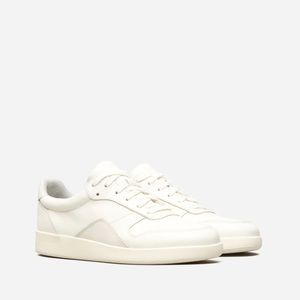 Everlane Unisex Leather Court Sneakers White Size W9.5 M7.5